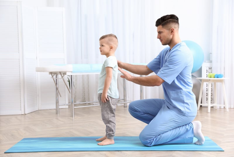 Trattamento osteopatico neonato